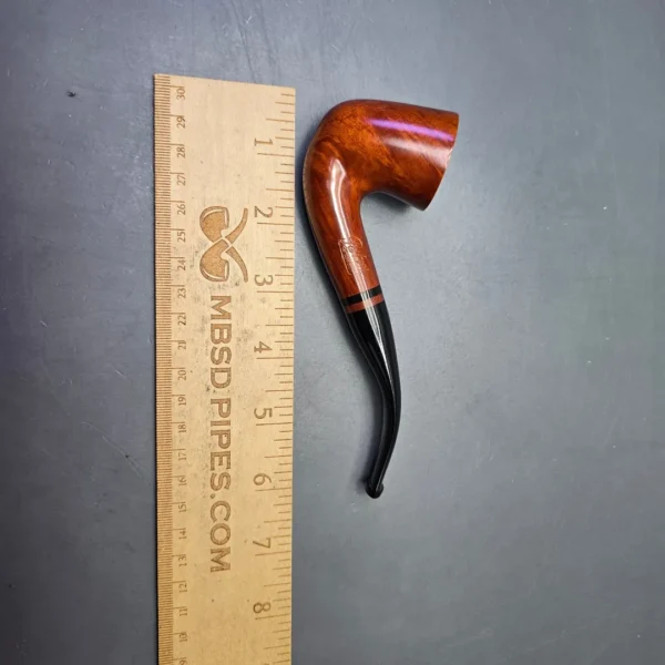 Parker (by Dunhill) Bruyere Smooth Bent Dublin with Briar Insert (Unsmoked Estate) - Image 13