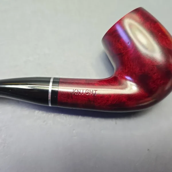 Parker (by Dunhill) Knight Smooth Bent Billiard (Unsmoked Estate) - Image 11