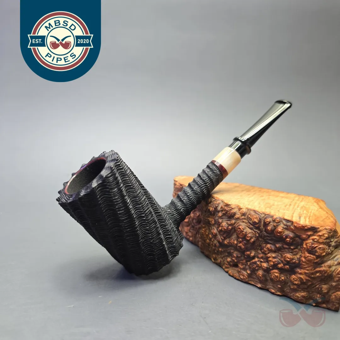 Wandi Riyadi Spiral Rusticated Poker with Horn (New)