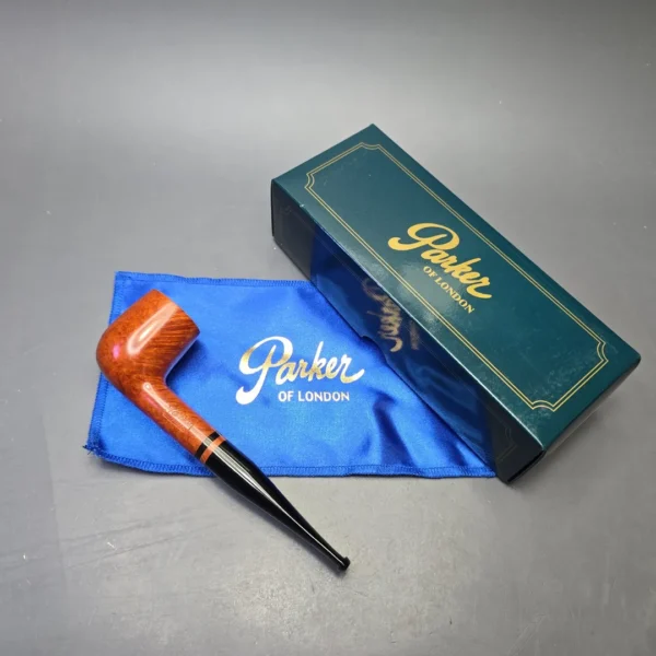 Parker (by Dunhill) Bruyere Smooth Billiard with Briar Insert (Unsmoked Estate) - Image 15