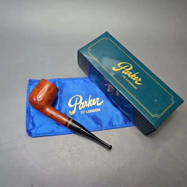 Parker (by Dunhill) Bruyere Smooth Billiard with Briar Insert (Unsmoked Estate) - Image 15