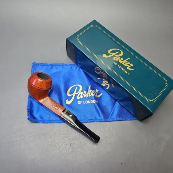 Parker (by Dunhill) Bruyere Smooth Bulldog with Briar Insert (Unsmoked Estate) - Image 15