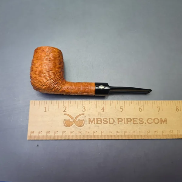 Brebbia Lido Root Briar 100 Rusticated Billiard (Unsmoked Estate) - Image 11