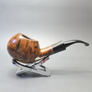 Prominence (by Preben Holm, for Ben Wade) Straight Grain Smooth Brandy with Vulcanite Mount (Unsmoked Estate) - alternate view