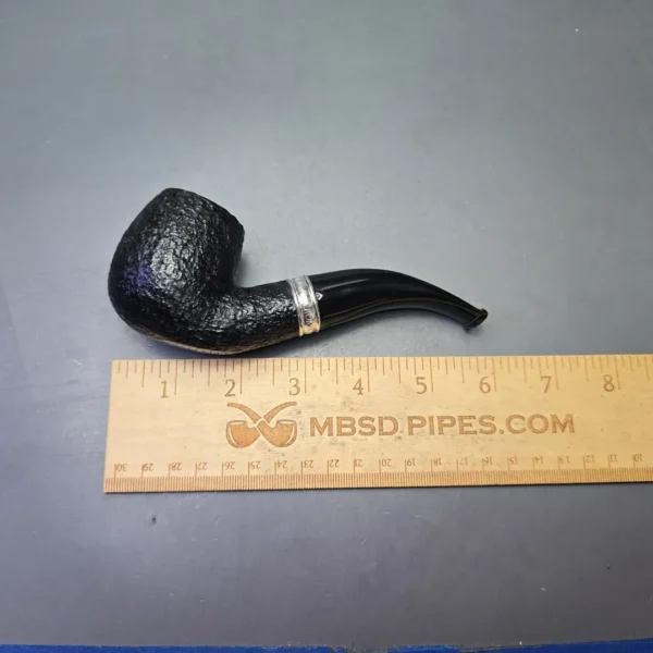 Savinelli Trevi 616 KS Rusticated Bent Billiard (6mm) (Unsmoked Estate) - Image 11