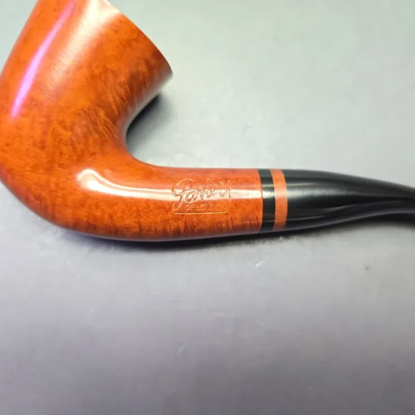 Parker (by Dunhill) Bruyere Smooth Bent Dublin with Briar Insert (Unsmoked Estate) - Image 10