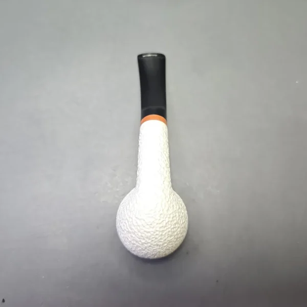 MBSD Meerschaum Deluxe Rusticated Rhodesian with Briar-Mortise (New) - Image 10