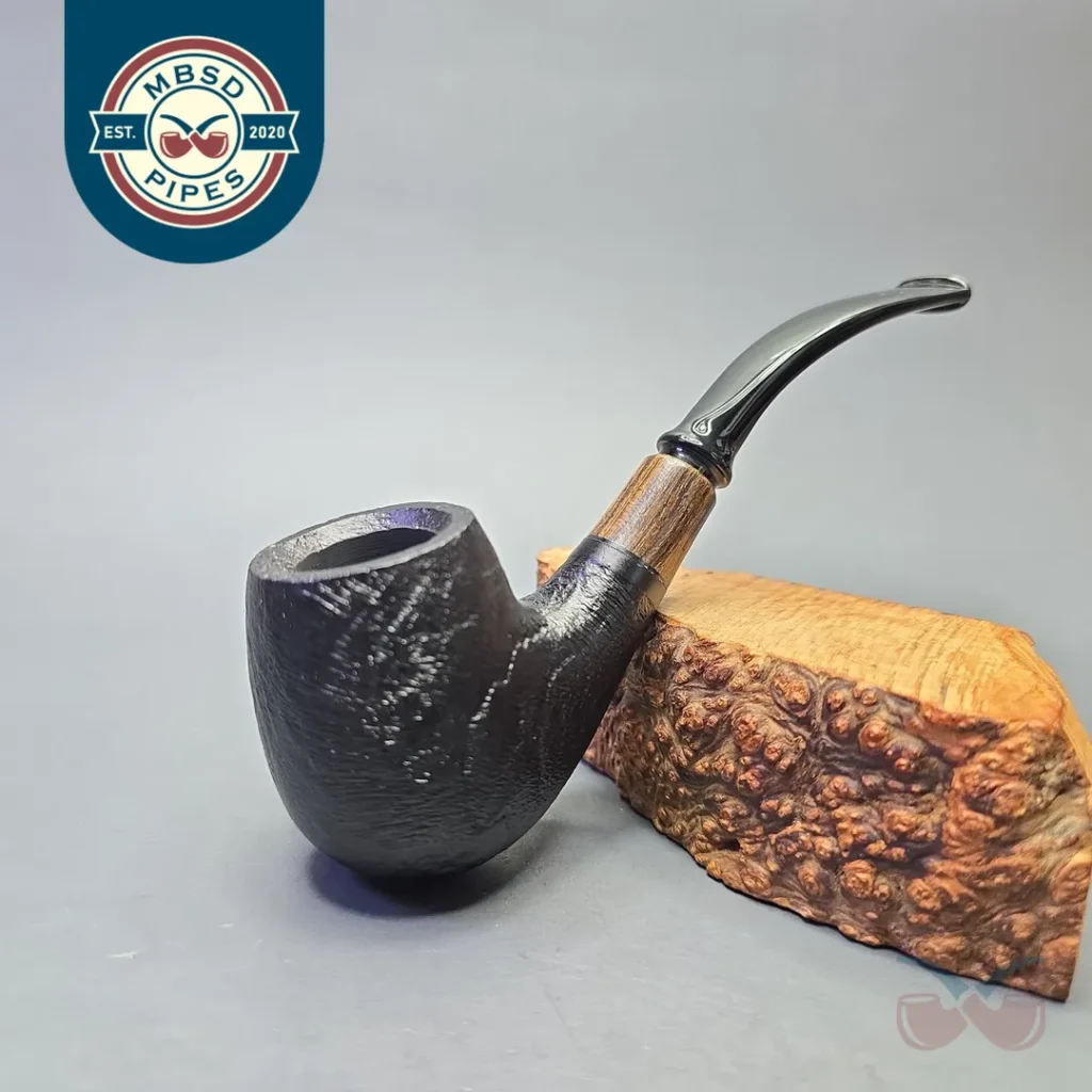 MBSD Briars by Vitale Black Sandblasted Brandy with Zebrawood (New)