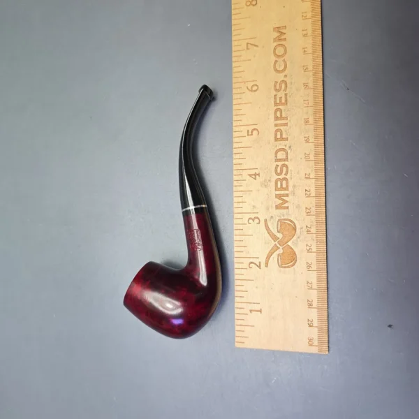 Parker (by Dunhill) Knight Smooth Bent Billiard (Unsmoked Estate) - Image 12