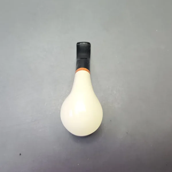 MBSD Meerschaum Deluxe Smooth Nosewarmer Stack with Briar-Mortise (New) - Image 10