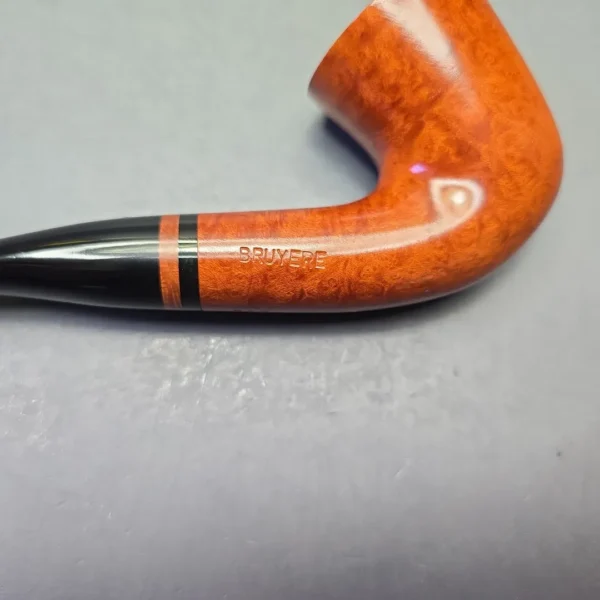 Parker (by Dunhill) Bruyere Smooth Bent Dublin with Briar Insert (Unsmoked Estate) - Image 11