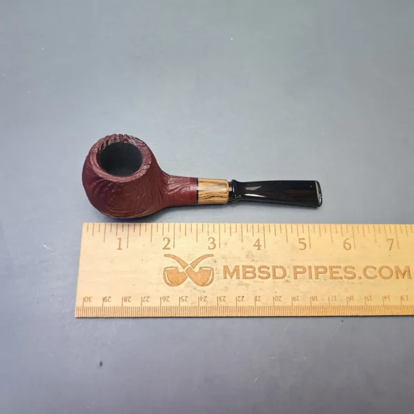 MBSD Briars by Piero Vitale Vintage Sandblasted Author with Olivewood (New) - Image 11