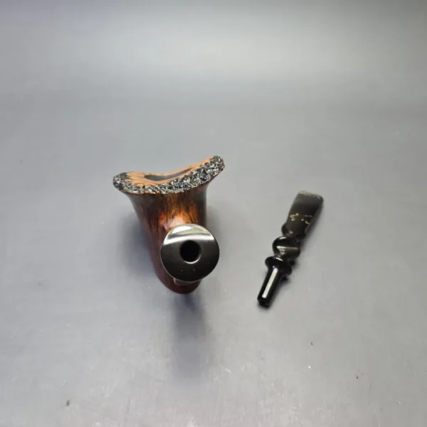 Preben Holm Private Collection (B) Magnum Smooth Freehand Sitter with Vulcanite Mount (Estate) - Image 13