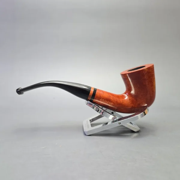 Parker (by Dunhill) Bruyere Smooth Bent Dublin with Briar Insert (Unsmoked Estate) - Image 4