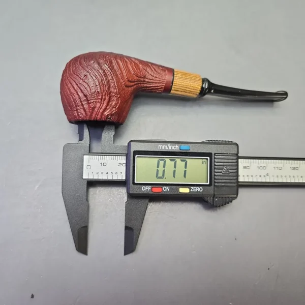 MBSD Briars by Piero Vitale Vintage Sandblasted Author with Olivewood (New) - Image 12
