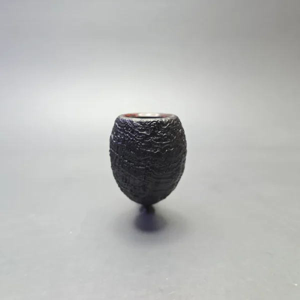 J. Mouton Sandblasted Cutty with Hand-Spun Silver (New) - Image 3