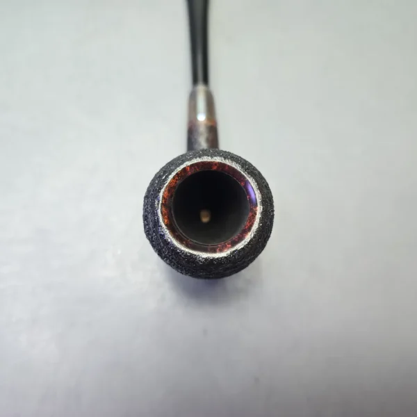 J. Mouton Sandblasted Cutty with Hand-Spun Silver (New) - Image 6