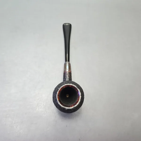 J. Mouton Sandblasted Cutty with Hand-Spun Silver (New) - Image 8
