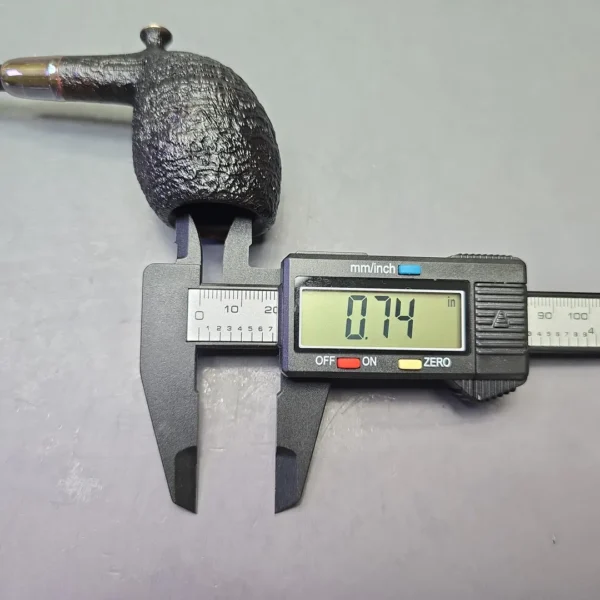 J. Mouton Sandblasted Cutty with Hand-Spun Silver (New) - Image 12