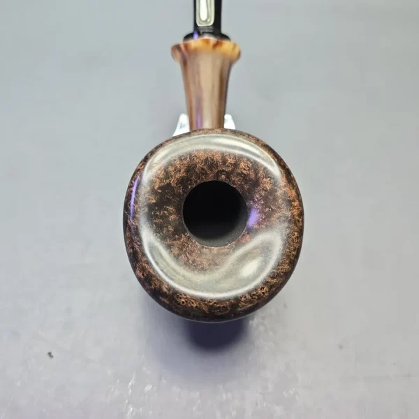 J. Mouton Partially Sandblasted Lily with Horn and Hidden Fossilized Walrus Tusk (New) - Image 6