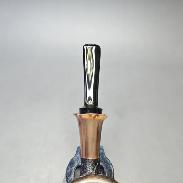 J. Mouton Partially Sandblasted Lily with Horn and Hidden Fossilized Walrus Tusk (New) - Image 7