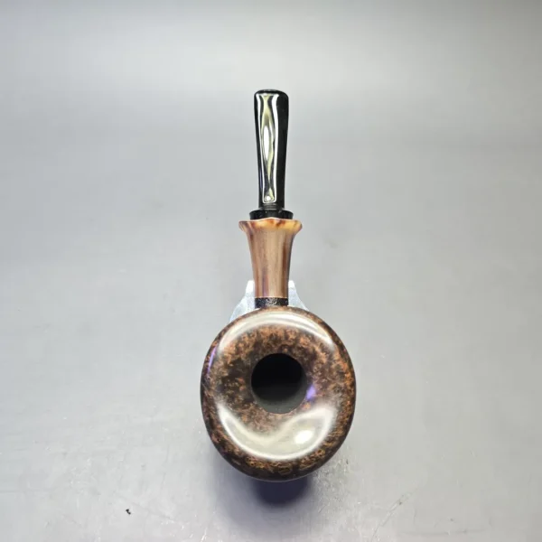 J. Mouton Partially Sandblasted Lily with Horn and Hidden Fossilized Walrus Tusk (New) - Image 8