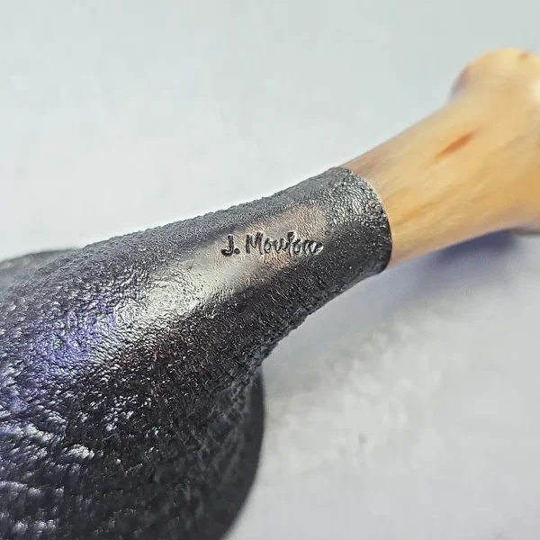 J. Mouton Partially Sandblasted Lily with Horn and Hidden Fossilized Walrus Tusk (New) - Image 10