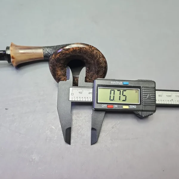 J. Mouton Partially Sandblasted Lily with Horn and Hidden Fossilized Walrus Tusk (New) - Image 12