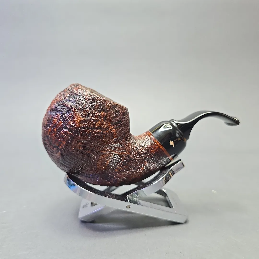 Moonshine Leather Sandblasted Short Fuse Cannonball (Estate) - Image 2