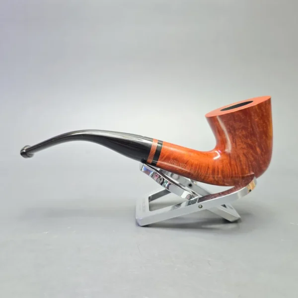 Parker (by Dunhill) Bruyere Smooth Bent Dublin with Briar Insert (Unsmoked Estate) - Image 4