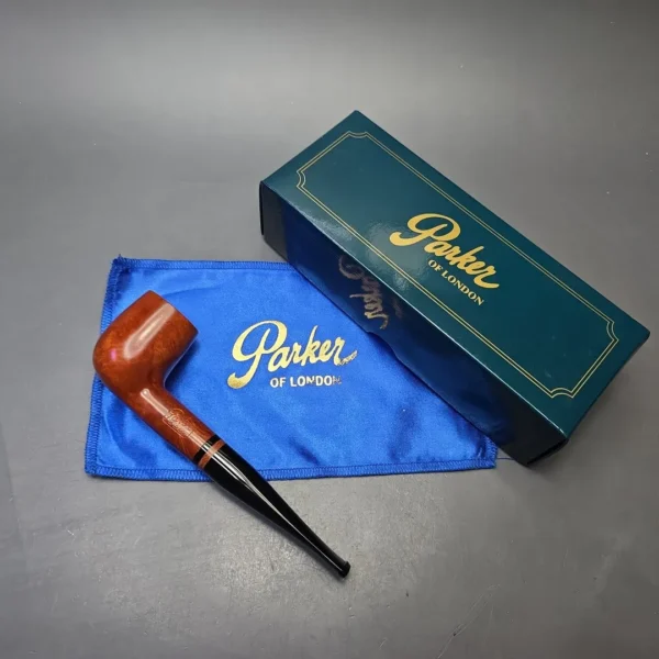 Parker (by Dunhill) Bruyere Smooth Billiard with Briar Insert (Unsmoked Estate) - Image 15