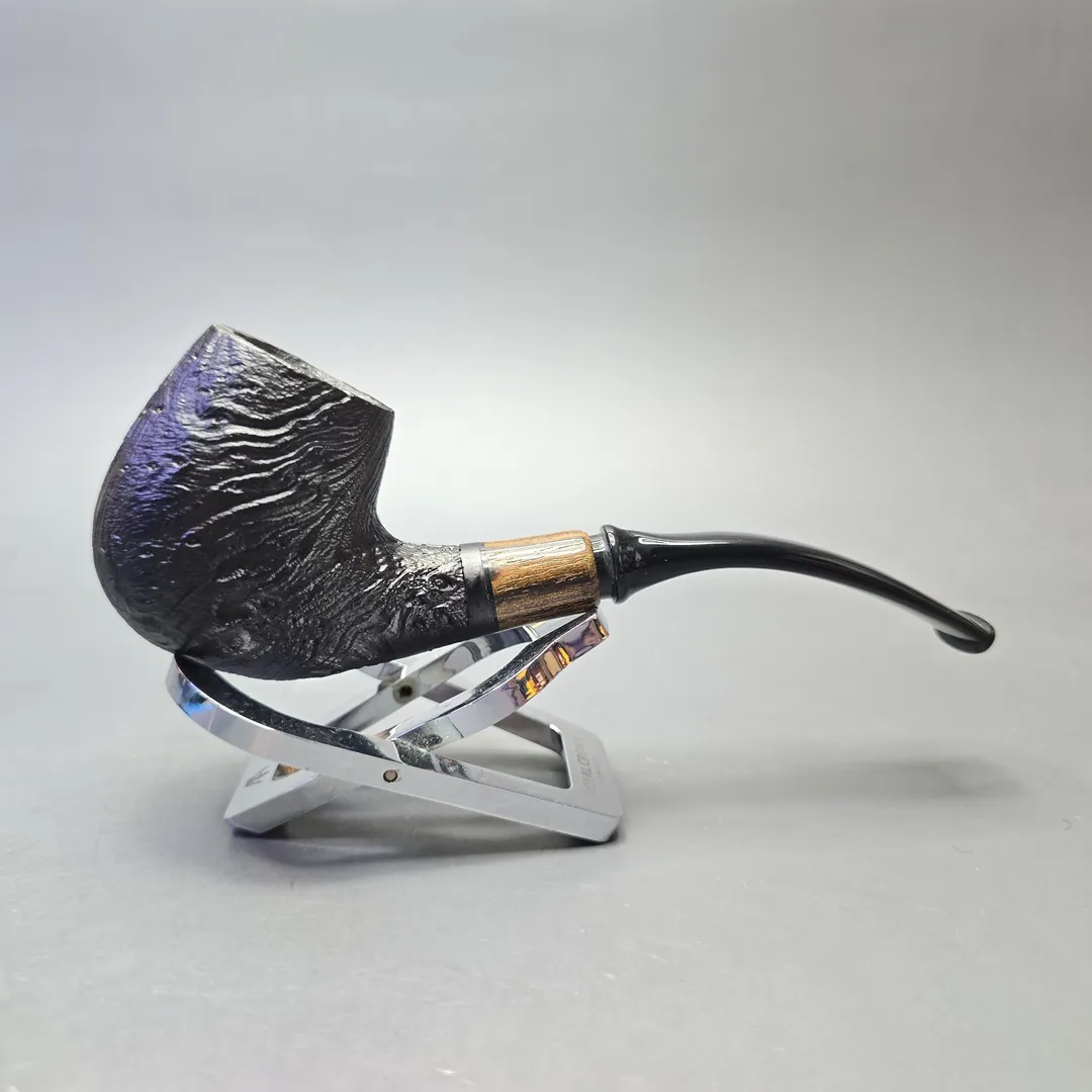 MBSD Briars by Vitale Vintage Sandblasted Brandy with Zebrawood (New) - Image 2
