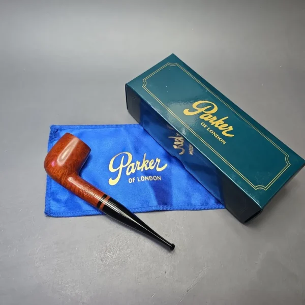 Parker (by Dunhill) Bruyere Smooth Billiard with Briar Insert (Unsmoked Estate) - Image 15