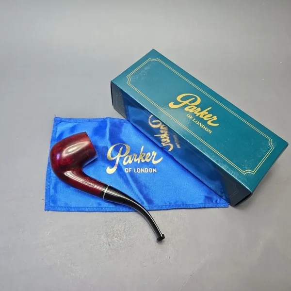 Parker (by Dunhill) Knight Smooth Bent Billiard (Unsmoked Estate) - Image 15