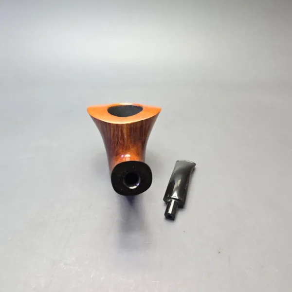 Prominence (Preben Holm) Straight Grain Natural Smooth Freehand Sitter with Vulcanite Mount (Unsmoked Estate) - Image 13