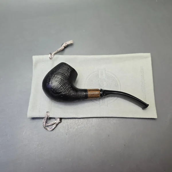 MBSD Briars by Vitale Black Sandblasted Brandy with Zebrawood (New) - Image 14