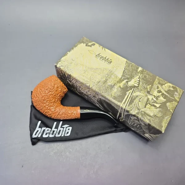 Brebbia 60 Rusticated Bent Billiard (Unsmoked Estate) - Image 14