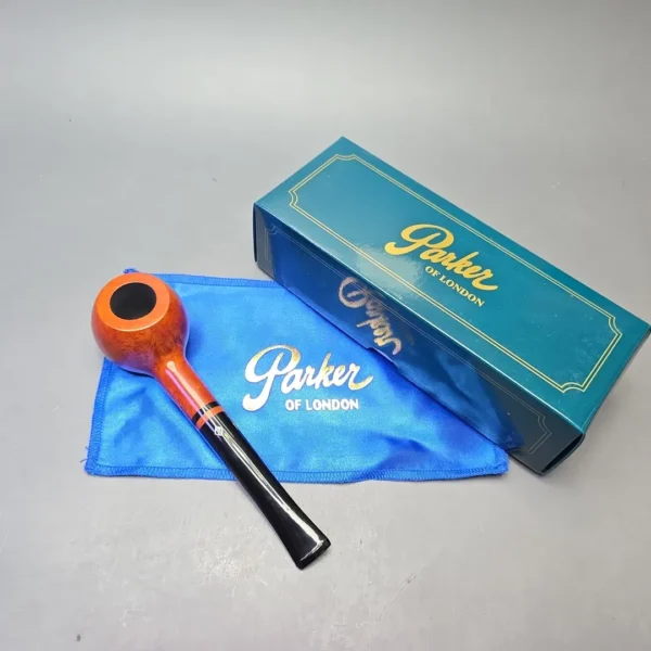 Parker (by Dunhill) Bruyere Smooth Prince with Briar Insert (Unsmoked Estate) - Image 15