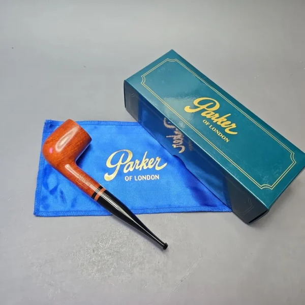 Parker (by Dunhill) Bruyere Smooth Billiard with Briar Insert (Unsmoked Estate) - Image 15