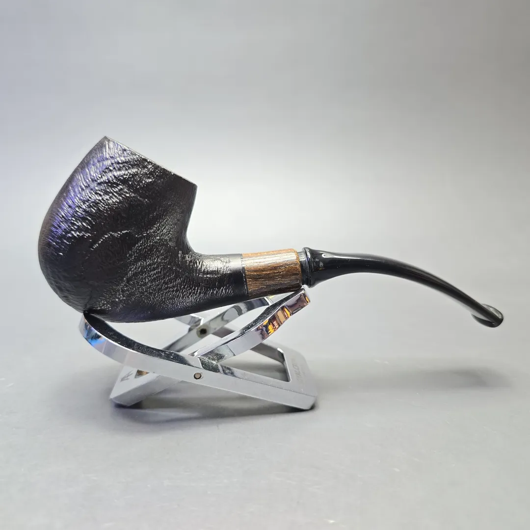 MBSD Briars by Vitale Black Sandblasted Brandy with Zebrawood (New) - Image 2