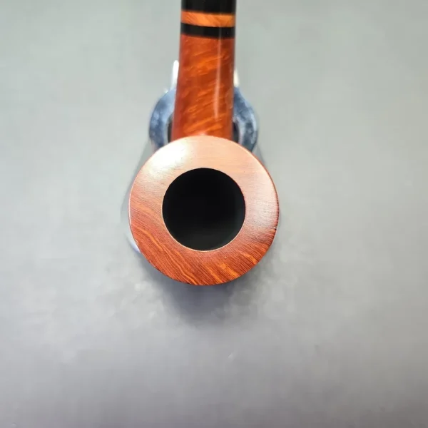 Parker (by Dunhill) Bruyere Smooth Bent Dublin with Briar Insert (Unsmoked Estate) - Image 6