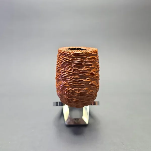 Brebbia Lido Root Briar 100 Rusticated Billiard (Unsmoked Estate) - Image 3