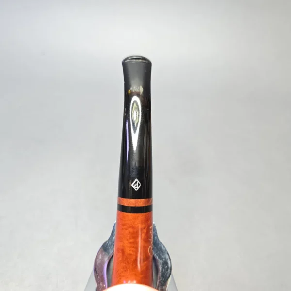 Parker (by Dunhill) Bruyere Smooth Bent Dublin with Briar Insert (Unsmoked Estate) - Image 7