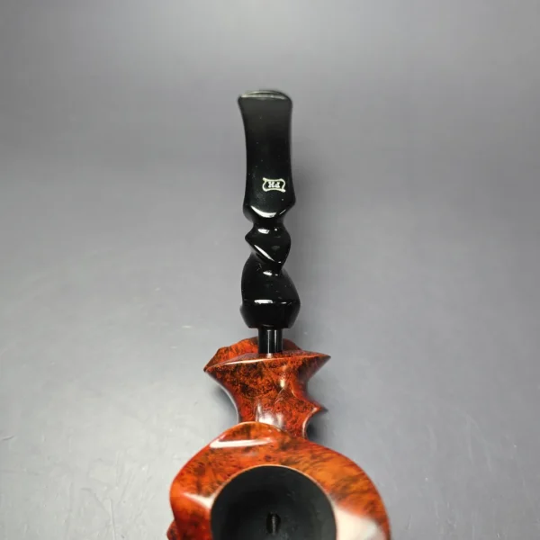 Preben Holm Hallmark H-2 XL Smooth Freehand Estate Briar Pipe, Unsmoked