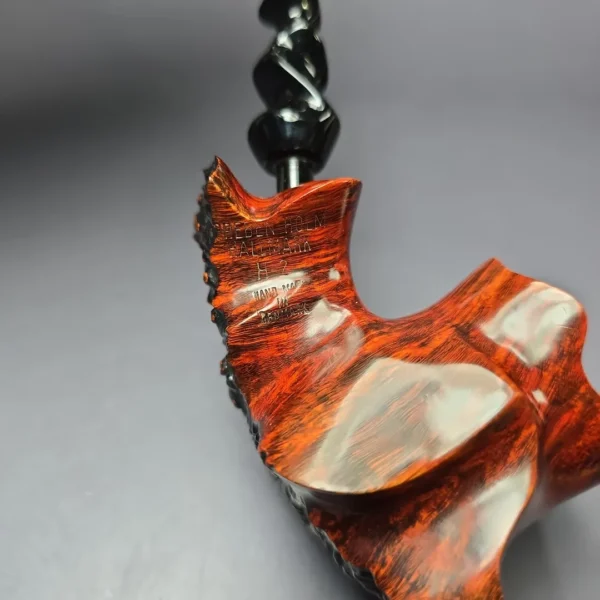 Preben Holm Hallmark H-2 XL Smooth Freehand Estate Briar Pipe, Unsmoked