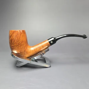 Lloyd's Supreme by Lorenzo Smooth Bent Egg Estate Briar Pipe, Italian Estates