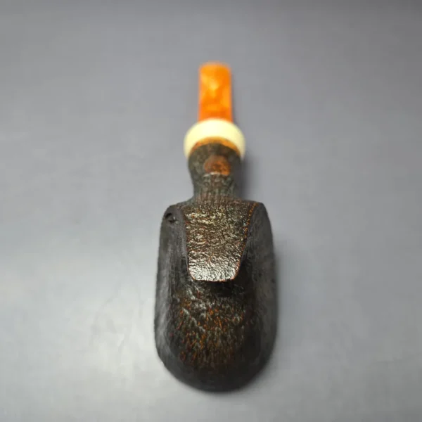 Kevin Arthur Sandblasted Sphinx w/ Ivorite Estate Briar Pipe, American Estates