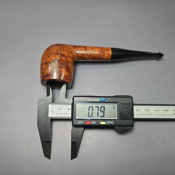 Peterson De Luxe X105 Smooth Billiard Estate Briar Pipe, Irish Estates