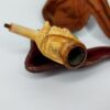 19th C. Antique Meerschaum Cheroot Cigarette Holder Pipe Victorian Woman No Stem - Image 6