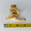 19th C. Antique Meerschaum Cheroot Cigarette Holder Pipe Victorian Woman No Stem - Image 9